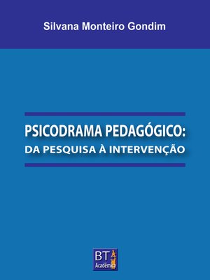 cover image of PSICODRAMA PEDAGÓGICO
